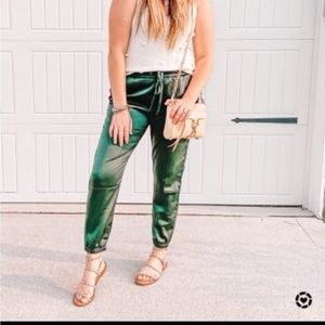 Nordstrom satin joggers